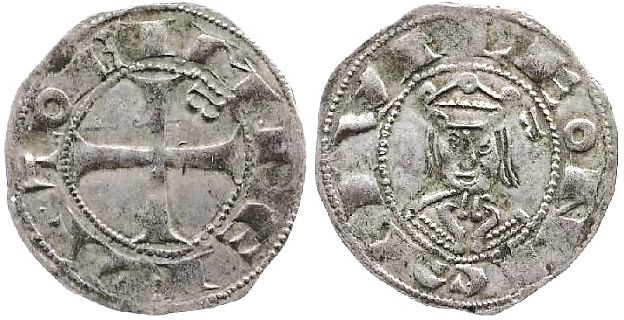 Tipo 63. Dinero del Busto del Emperador
