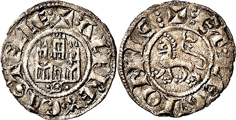 Tipo 7. Meaja de la &ldquo;Moneda Nueva&rdquo; o de los &ldquo;Dineros Prietos&rdquo;
