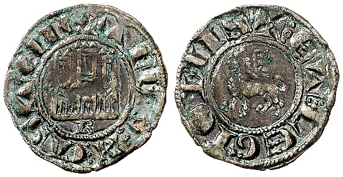 Tipo 7. Meaja de la &ldquo;Moneda Nueva&rdquo; o de los &ldquo;Dineros Prietos&rdquo;