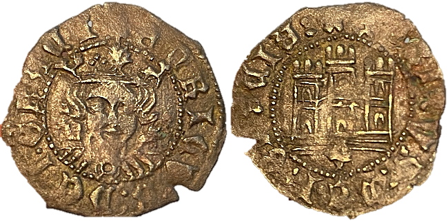 Tipo 17. Medio Cuarto de Busto de frente del Ordenamiento de Aranda de Duero de 1461