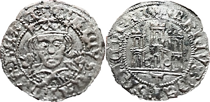 Tipo 17. Medio Cuarto de Busto de frente del Ordenamiento de Aranda de Duero de 1461