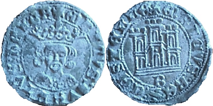Tipo 17. Medio Cuarto de Busto de frente del Ordenamiento de Aranda de Duero de 1461