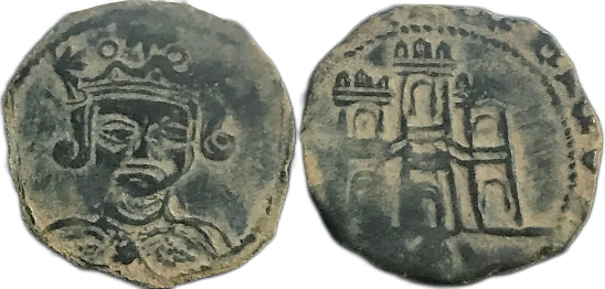 Tipo 17. Medio Cuarto de Busto de frente del Ordenamiento de Aranda de Duero de 1461