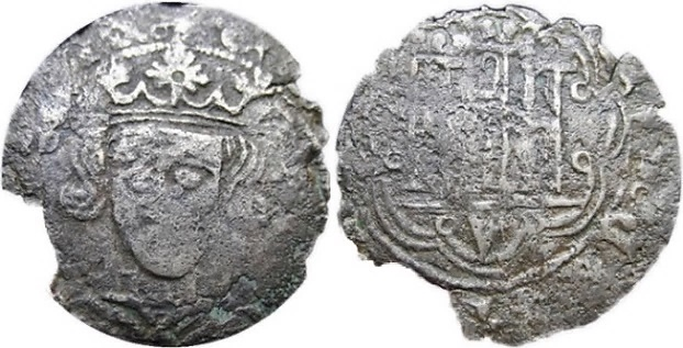 Tipo 17. Medio Cuarto de Busto de frente del Ordenamiento de Aranda de Duero de 1461