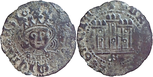 Tipo 17. Medio Cuarto de Busto de frente del Ordenamiento de Aranda de Duero de 1461