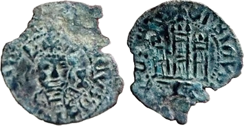 Tipo 17. Medio Cuarto de Busto de frente del Ordenamiento de Aranda de Duero de 1461