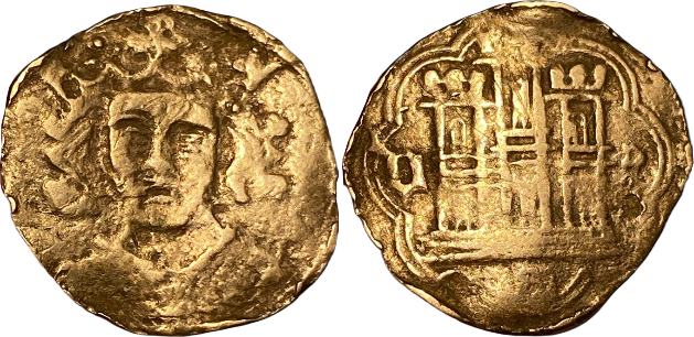 Tipo 17. Medio Cuarto de Busto de frente del Ordenamiento de Aranda de Duero de 1461