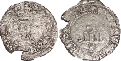 Tipo 17. Medio Cuarto de Busto de frente del Ordenamiento de Aranda de Duero de 1461