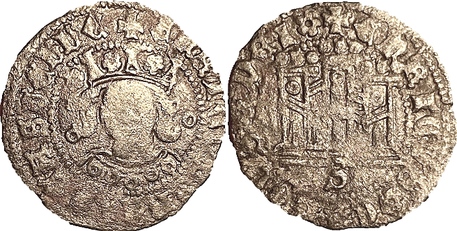 Tipo 17. Medio Cuarto de Busto de frente del Ordenamiento de Aranda de Duero de 1461