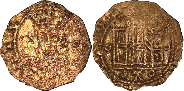 Tipo 17. Medio Cuarto de Busto de frente del Ordenamiento de Aranda de Duero de 1461