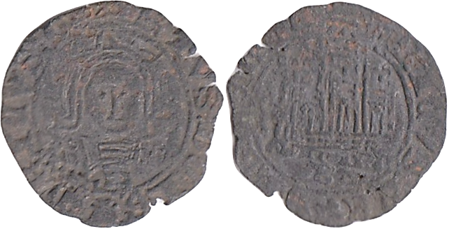 Tipo 17. Medio Cuarto de Busto de frente del Ordenamiento de Aranda de Duero de 1461