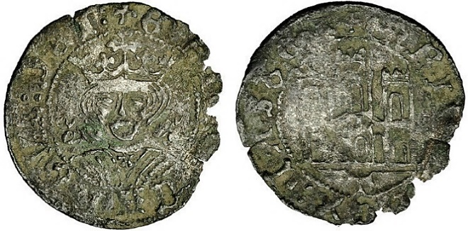 Tipo 17. Medio Cuarto de Busto de frente del Ordenamiento de Aranda de Duero de 1461