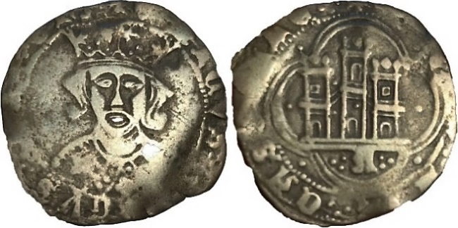 Tipo 17. Medio Cuarto de Busto de frente del Ordenamiento de Aranda de Duero de 1461