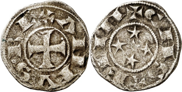Tipo 22. Dinero de las Cinco Estrellas de &ldquo;Castella&rdquo;