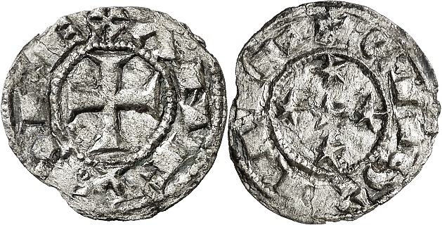 Tipo 22. Dinero de las Cinco Estrellas de &ldquo;Castella&rdquo;
