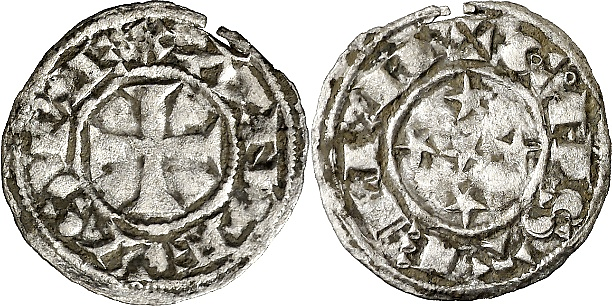 Tipo 22. Dinero de las Cinco Estrellas de &ldquo;Castella&rdquo;