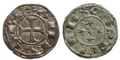 Tipo 22. Dinero de las Cinco Estrellas de &ldquo;Castella&rdquo;