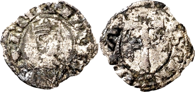 Tipo 25. Dinero fernandino de la &ldquo;Cruz de la Victoria&rdquo;