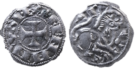 Tipo 31. Dinero leon&eacute;s del rey Fernando