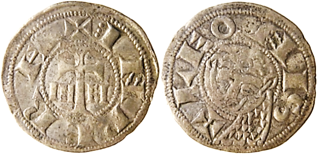Tipo 72. Dinero del Pr&oacute;tomo de Le&oacute;n