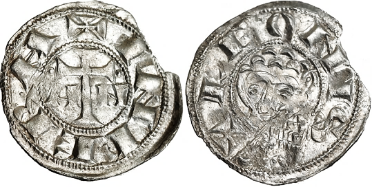 Tipo 72. Dinero del Pr&oacute;tomo de Le&oacute;n