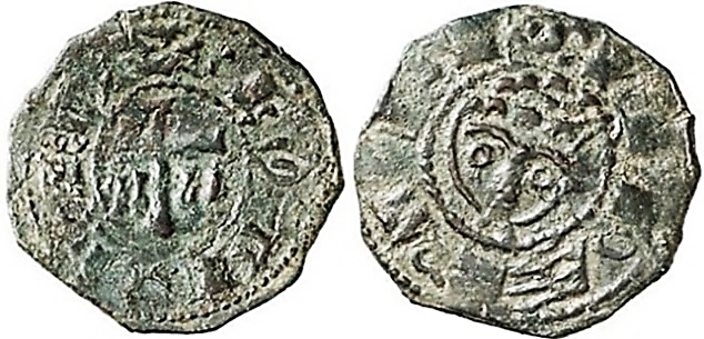 Tipo 72. Dinero del Pr&oacute;tomo de Le&oacute;n
