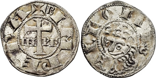 Tipo 72. Dinero del Pr&oacute;tomo de Le&oacute;n