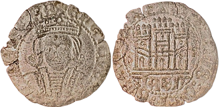 Tipo 17. Medio Cuarto de Busto de frente del Ordenamiento de Aranda de Duero de 1461