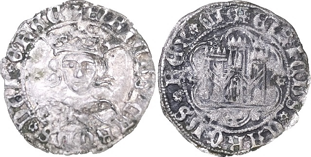 Tipo 17. Medio Cuarto de Busto de frente del Ordenamiento de Aranda de Duero de 1461