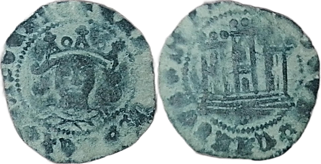 Tipo 17. Medio Cuarto de Busto de frente del Ordenamiento de Aranda de Duero de 1461