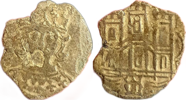 Tipo 17. Medio Cuarto de Busto de frente del Ordenamiento de Aranda de Duero de 1461
