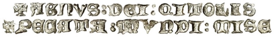 Tipo 9. Blanco del Agnus Dei