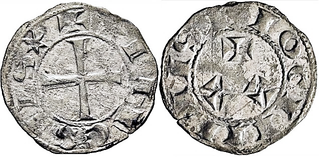 Tipo 93. Dinero de la Primera Emisión alfonsina de “Sahagún”