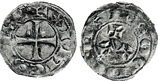 Tipo 93. Dinero de la Primera Emisión alfonsina de “Sahagún”