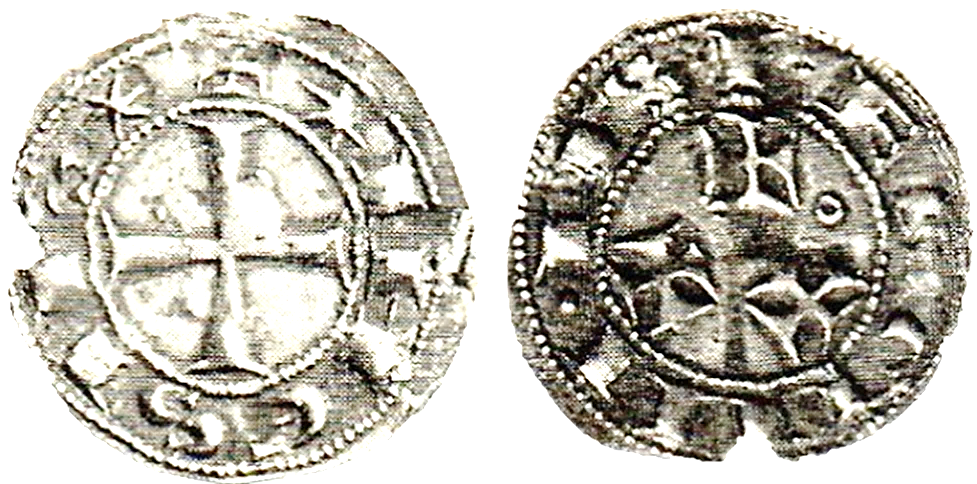 Tipo 93. Dinero de la Primera Emisión alfonsina de “Sahagún”