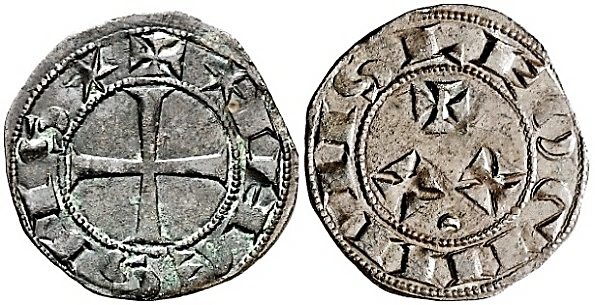 Tipo 93. Dinero de la Primera Emisión alfonsina de “Sahagún”