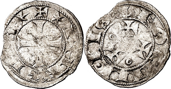 Tipo 93. Dinero de la Primera Emisión alfonsina de “Sahagún”